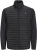 Jack & Jones MULTI SET-IN Sleeves Quilted Jacket With Collar Black - Jakker - Jakker i store størrelser, 2XL- 12XL