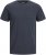 Jack & Jones ORGANIC T-Shirt Navy Blazer/Melange - T-shirts - T-shirts i store størrelser - 2XL-14XL