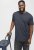 Jack & Jones ORGANIC T-Shirt Navy Blazer/Melange - T-shirts - T-shirts i store størrelser - 2XL-14XL