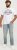 Jack & Jones JJELOGO O-Neck T-Shirt White - T-shirts - T-shirts i store størrelser - 2XL-14XL