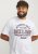 Jack & Jones JJELOGO O-Neck T-Shirt White - T-shirts - T-shirts i store størrelser - 2XL-14XL
