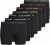 Jack & Jones BASIC Trunks 7-Pack Black - Undertøj og badetøj - Badetøj og Undertøj i store størrelser 