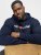 Jack & Jones CORP OLD LOGO REG FIT Hoodie Navy Blazer - Trøjer og hættetrøjer - Trøjer og Hættetrøjer i store størrelser - 2XL-14XL