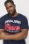 Jack & Jones LOGO O-Neck T-Shirt Dark Blue - T-shirts - T-shirts i store størrelser - 2XL-14XL