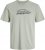 Jack & Jones Tarmac Branding Crew Neck T-Shirt Green - T-shirts - T-shirts i store størrelser - 2XL-14XL
