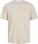 Jack & Jones ORGANIC T-Shirt Grey/Melange - T-shirts - T-shirts i store størrelser - 2XL-14XL