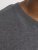 Jack & Jones ORGANIC T-Shirt Dark Grey Melange - T-shirts - T-shirts i store størrelser - 2XL-14XL