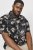 Jack & Jones Hawaii AOP Shirt Black - Skjorter - Skjorter til store mænd 2XL- 8XL
