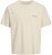 Jack & Jones Boston Photo Crew Neck T-Shirt Antique White - T-shirts - T-shirts i store størrelser - 2XL-14XL