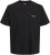 Jack & Jones Boston Photo Crew Neck T-Shirt Black - T-shirts - T-shirts i store størrelser - 2XL-14XL