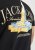 Jack & Jones Boston Photo Crew Neck T-Shirt Black - T-shirts - T-shirts i store størrelser - 2XL-14XL