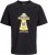 Jack & Jones Anatomy Skull Crew Neck T-Shirt Black - T-shirts - T-shirts i store størrelser - 2XL-14XL