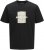Jack & Jones Tarmac Camo Crew Neck T-Shirt Black - T-shirts - T-shirts i store størrelser - 2XL-14XL