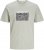 Jack & Jones Tarmac Camo Crew Neck T-Shirt Green - T-shirts - T-shirts i store størrelser - 2XL-14XL