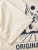 Jack & Jones Bellagio Collage Crew Neck T-Shirt Antique White - T-shirts - T-shirts i store størrelser - 2XL-14XL
