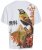 Jack & Jones Fuji Crew Neck T-Shirt Bright White - T-shirts - T-shirts i store størrelser - 2XL-14XL