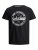 Jack & Jones JJBRAT T-Shirt Black - T-shirts - T-shirts i store størrelser - 2XL-14XL