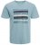 Jack & Jones JCOARC T-Shirt Light Blue - T-shirts - T-shirts i store størrelser - 2XL-14XL