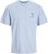 Jack & Jones Summer Vibes Crew Neck T-Shirt Chambray Blue - T-shirts - T-shirts i store størrelser - 2XL-14XL