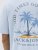 Jack & Jones Summer Vibes Crew Neck T-Shirt Chambray Blue - T-shirts - T-shirts i store størrelser - 2XL-14XL