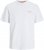 Jack & Jones Summer Vibes Crew Neck T-Shirt White - T-shirts - T-shirts i store størrelser - 2XL-14XL