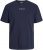 Jack & Jones Ayce Crew Neck T-Shirt Blue - T-shirts - T-shirts i store størrelser - 2XL-14XL