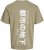 Jack & Jones Ayce Crew Neck T-Shirt Beige - T-shirts - T-shirts i store størrelser - 2XL-14XL