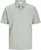 Jack & Jones Rodney Short Sleeve Polo Aqua Gray - Polotrøjer - Polotrøjer 2XL-8XL