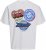 Jack & Jones Compact Crew Neck T-Shirt White - T-shirts - T-shirts i store størrelser - 2XL-14XL