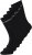 Jack & Jones BASIC LOGO Tennis Socks 5-Pack Black - Undertøj og badetøj - Badetøj og Undertøj i store størrelser 