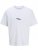 Jack & Jones Summer Sago Print Crew Neck T-Shirt Bright White - T-shirts - T-shirts i store størrelser - 2XL-14XL