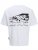Jack & Jones Summer Sago Print Crew Neck T-Shirt Bright White - T-shirts - T-shirts i store størrelser - 2XL-14XL