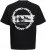 Jack & Jones Summer Sago Print Crew Neck T-Shirt Black - T-shirts - T-shirts i store størrelser - 2XL-14XL