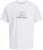 Jack & Jones Calma Crew Neck T-Shirt Bright White - T-shirts - T-shirts i store størrelser - 2XL-14XL