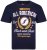 Kam Jeans 5329 Twin pack T-shirt Charcoal/Navy - T-shirts - T-shirts i store størrelser - 2XL-14XL