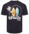 Kam Jeans 5709 Summer Adventure Print Tee Indigo - T-shirts - T-shirts i store størrelser - 2XL-14XL
