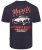 Kam Jeans 5710 Legendary Racing Slub Tee With Back Print Navy - T-shirts - T-shirts i store størrelser - 2XL-14XL