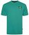 Kam Jeans 5711 Endless Summers Slub Tee With Back Print Emerald - T-shirts - T-shirts i store størrelser - 2XL-14XL