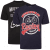 Kam Jeans 5712 Twin Pack Motorcycle/Cycle Print Tee Black and Navy - T-shirts - T-shirts i store størrelser - 2XL-14XL