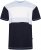 Kam Jeans 5780 Cut And Sew Panel T-Shirt Navy - T-shirts - T-shirts i store størrelser - 2XL-14XL