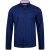 Kam Jeans 6160 Long Sleeve Dobby Print Shirt Twilight Blue - Skjorter - Skjorter til store mænd 2XL- 8XL