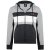 Kam Jeans 701 Cut and Sew Hoodie Grey - Trøjer og hættetrøjer - Trøjer og Hættetrøjer i store størrelser - 2XL-14XL