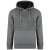 Kam Jeans 708 Embossed Hoodie Charcoal - Trøjer og hættetrøjer - Trøjer og Hættetrøjer i store størrelser - 2XL-14XL