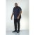 D555 Tim Short Sleeve Shirt Navy - Skjorter - Skjorter til store mænd 2XL- 8XL