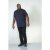 D555 Beaver Couture Jersey Shirt Navy - Skjorter - Skjorter til store mænd 2XL- 8XL