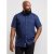 D555 Wesson Shirt Navy - Skjorter - Skjorter til store mænd 2XL- 8XL
