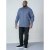 D555 Kermit Long Sleeve Printed Shirt - Skjorter - Skjorter til store mænd 2XL- 8XL