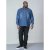 D555 Adcock Long Sleeve Vintage Denim Shirt - Skjorter - Skjorter til store mænd 2XL- 8XL