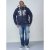 D555 Thurston Full Zip Hoodie Navy - Trøjer og hættetrøjer - Trøjer og Hættetrøjer i store størrelser - 2XL-14XL