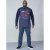 D555 Neill Long Sleeve T-shirt Navy - T-shirts - T-shirts i store størrelser - 2XL-14XL